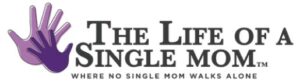 The life of a single mom logo