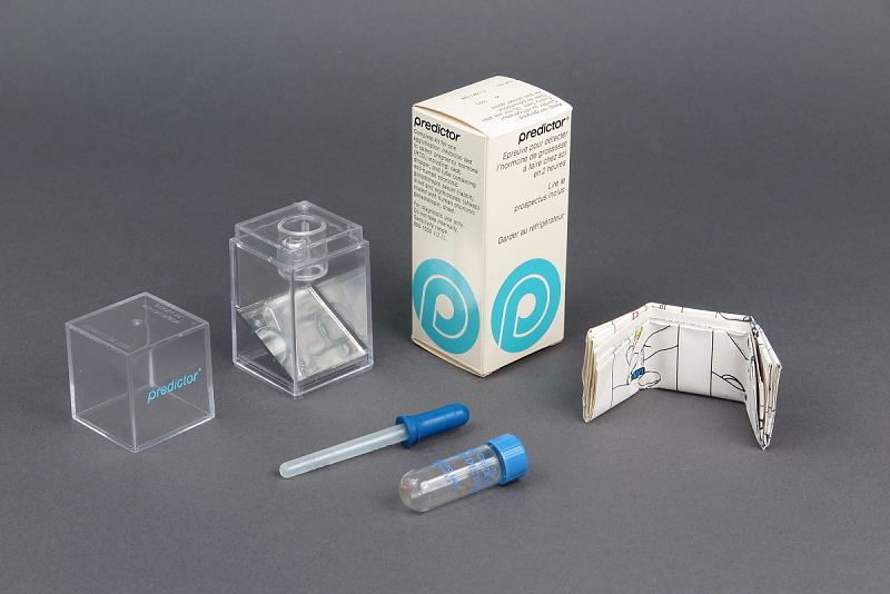 A Predictor kit from the 1970s to test if you were pregnant. 
